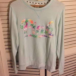 PINK VS crew neck sweatshirt