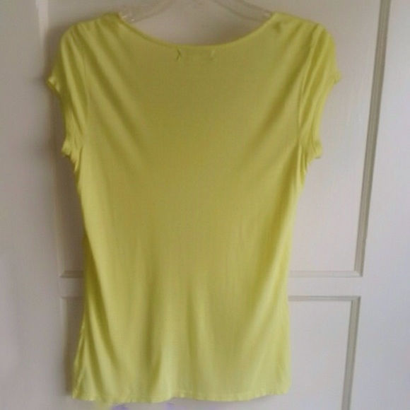 Liz Claiborne Yellow Top - Picture 3 of 3