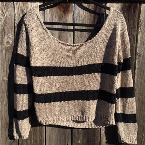 Brandy Melville Open Back Sweater