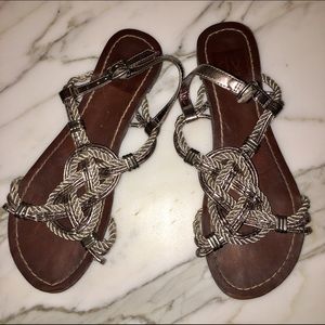 DV by Dolce Vita Silver Sandals