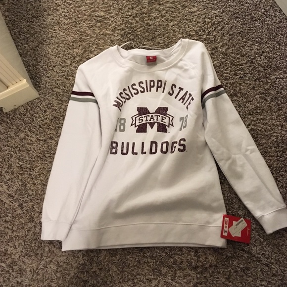 Women's MS STATE bulldog sweatshirt