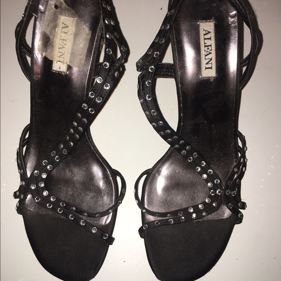 Strappy heels