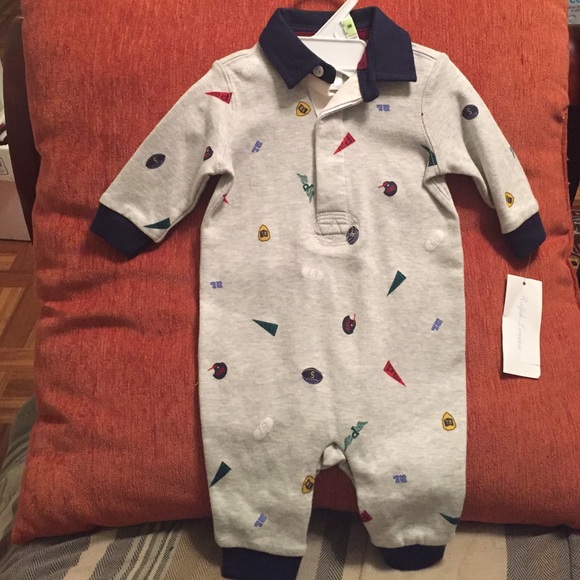Ralph Lauren Polo one piece long sleeves for boys