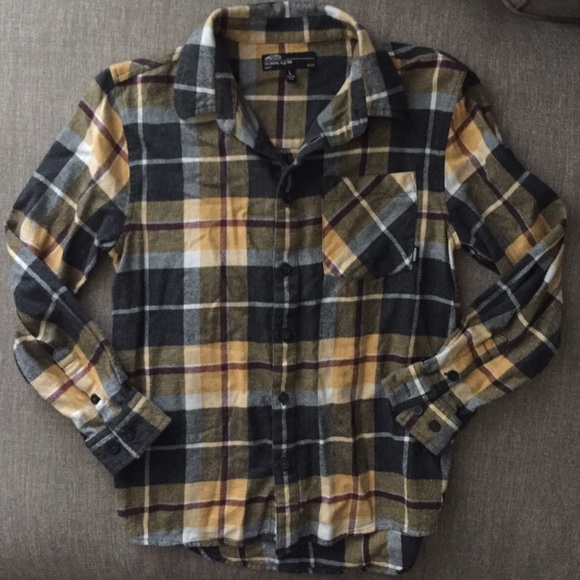 SOLD//Vans Plaid button up