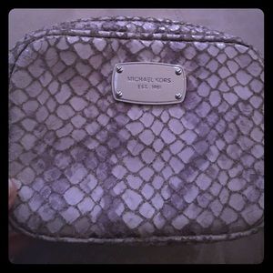 Michael Kors crossbody snakeskin bag