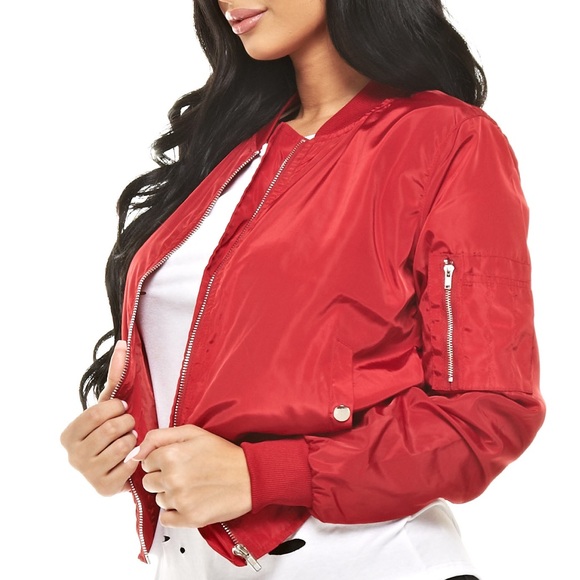 ❤️ Plus Size Bomber Jacket ❤️