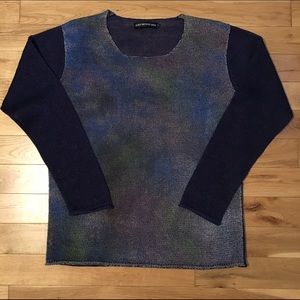 Issey Miyake Men's Loose-knit Sweater