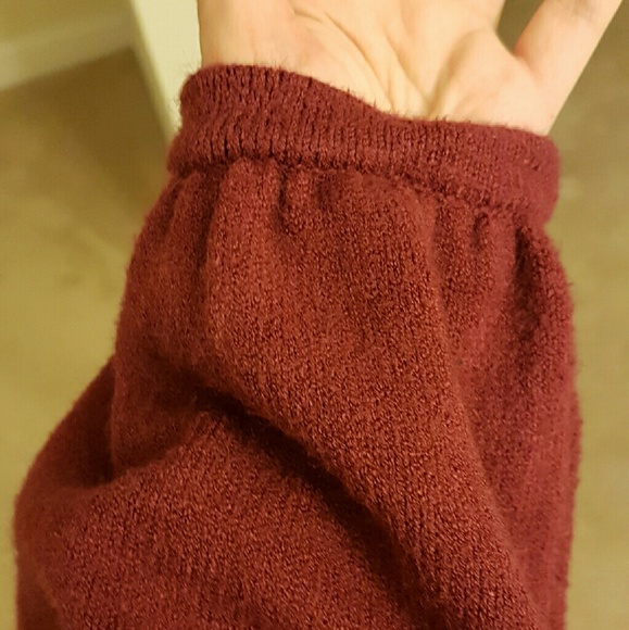 LAST CHANCE Bebe Merlot Sweater Dress - Picture 2 of 4