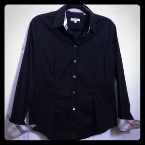 💯Authentic Burberry button down womens shirt