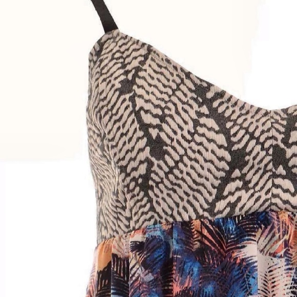 Rachel Roy Printed A-Line Dress! NEW! - Picture 3 of 5