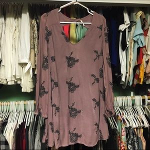 Free People Embroidered Austin dress