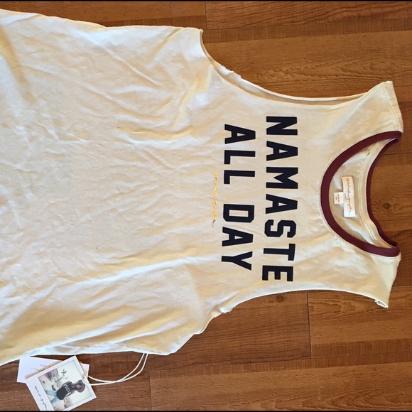Spiritual Gangster Namaste tank - medium