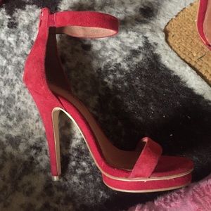 Jeffrey Campbell Sexy suede ankle strap heel
