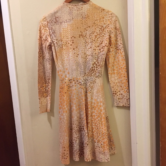 Fabulous Glam Vintage 70s Wrap Dress - Picture 2 of 4