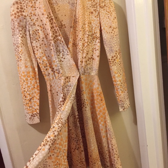 Fabulous Glam Vintage 70s Wrap Dress - Picture 3 of 4