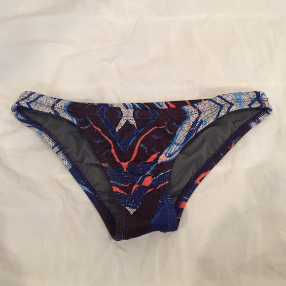 jolyn coral, blue, black, & white cheeky bottoms