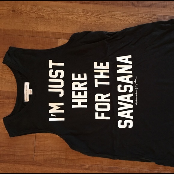 Spiritual Gangster Savasana tank