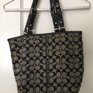 Vintage coach tote
