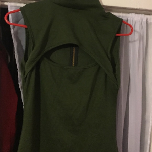 Olive green turtleneck dress🟢🟢🟢