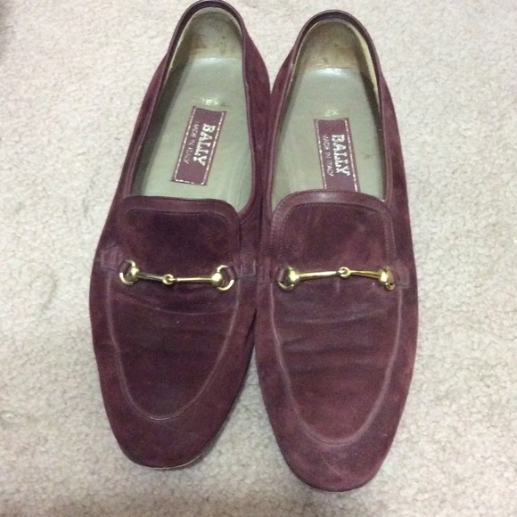 Men's Bally Suede Shoes - Size 8.5 - Picture 2 of 4
