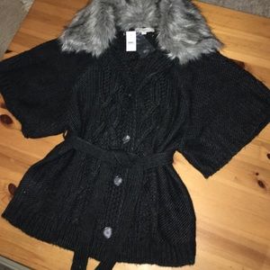 Knitted Kimono with Tags