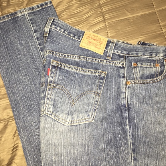 Levi's 505 Low Straight Jeans
