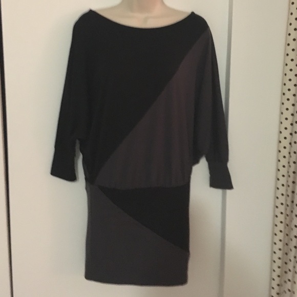 Tunic minidress / top dolman sleeves - Picture 3 of 3