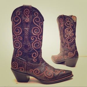 7-1/2,Ladies Ariat 12" Shelleen Cowgirl Boot