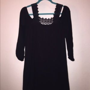 ❌SOLD❌Off the shoulder little back dress