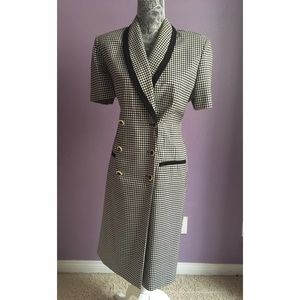 Vintage Danny & Nicole 1940s Dress Size 14