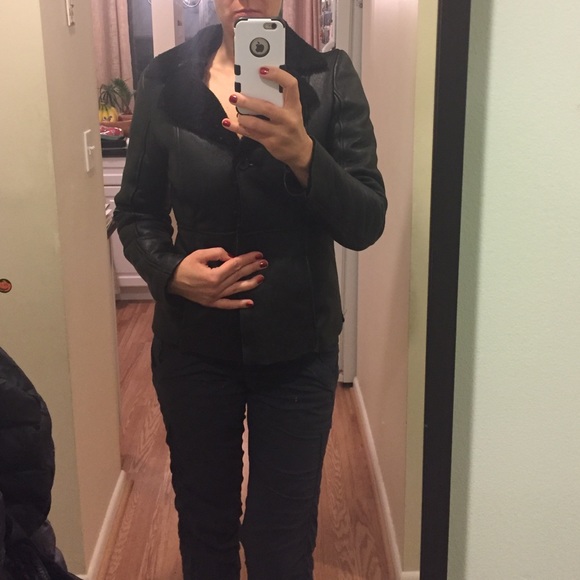 Leather jacket used