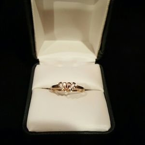 Rose Gold Heart Ring