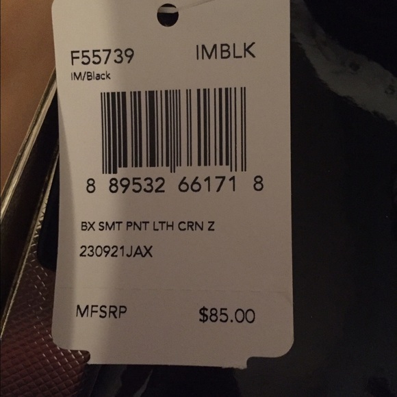 FLASH SALE! NWT BLACK LEATHER COACH WRISTLET - Picture 3 of 4