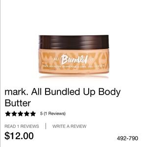 Mark all bundled up body butter