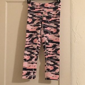 lululemon denim camp crop