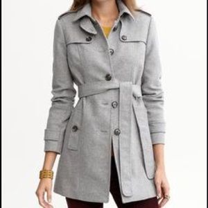 Banana Republic wool trench coat