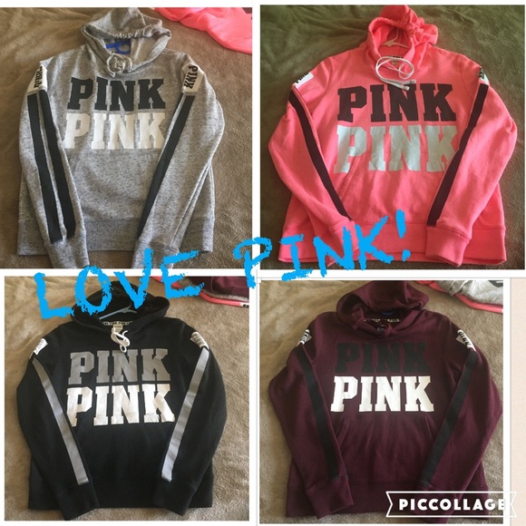 💞 VS PINK HOODIES, Full Zips & 1/4 Zips! 💞 - Picture 2 of 4