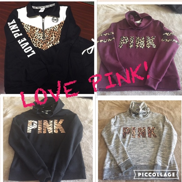 💞 VS PINK HOODIES, Full Zips & 1/4 Zips! 💞 - Picture 4 of 4