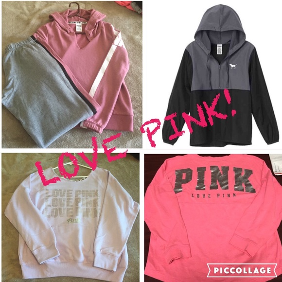 💞 VS PINK Hoodies, Pullovers, & 1/4 zips! 💞