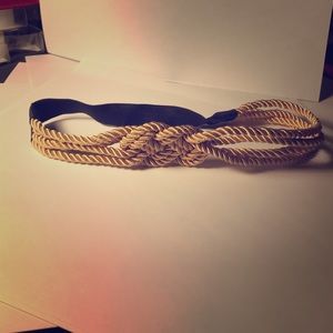 🔴sale🔴 Nautical inspired headband in gold