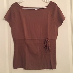 Dress Barn - Brown Dress Barn top