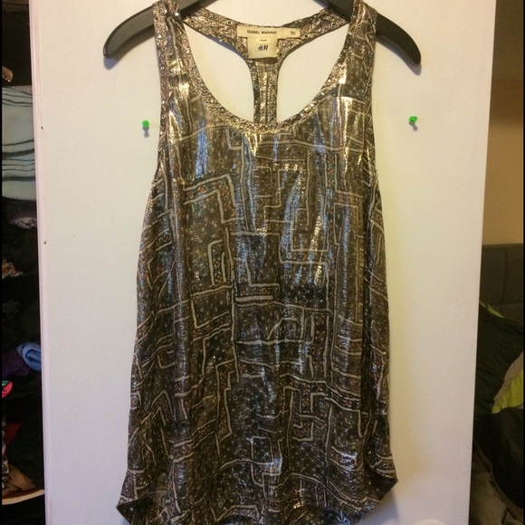 Isabel Marant pour H&M silk tank top