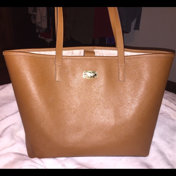 Michael Kors brown large tote