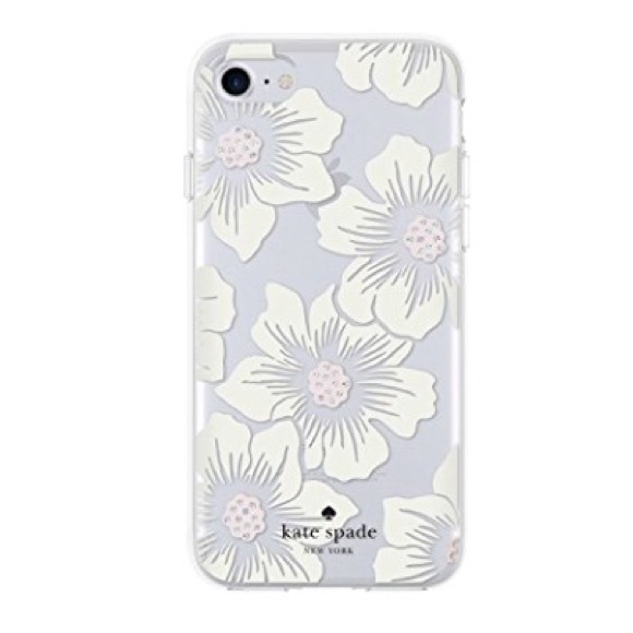 ISO! Kate Spade hollyhock floral iPhone case.