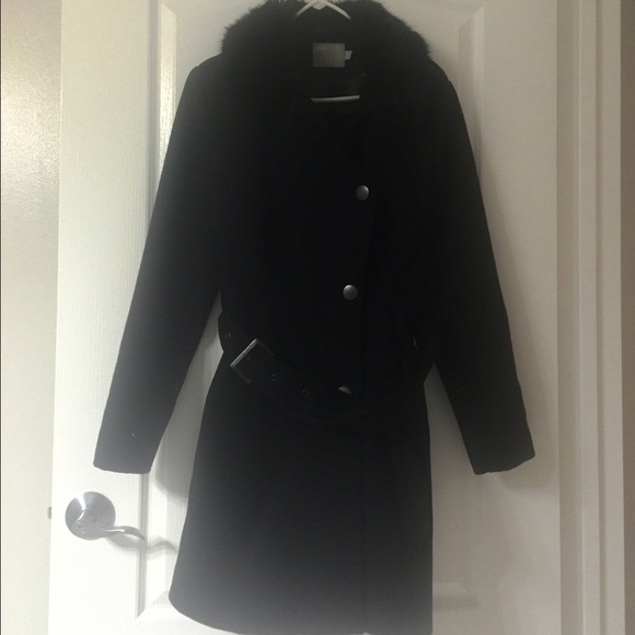 ASOS Faux Fur Collar Winter Coat