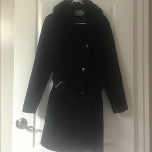 ASOS Faux Fur Collar Winter Coat