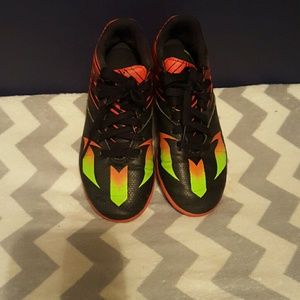 Adidas youth Messi indoor soccer shoes