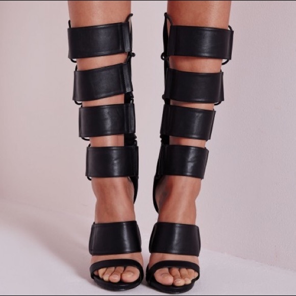 Gladiator heeled sandals