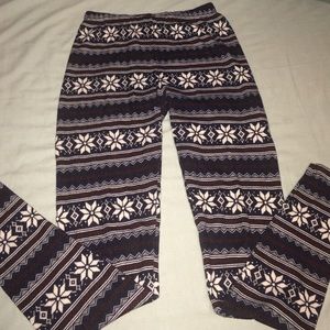 Patterned leggings