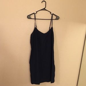 Forever 21 Navy Blue Slip Dress